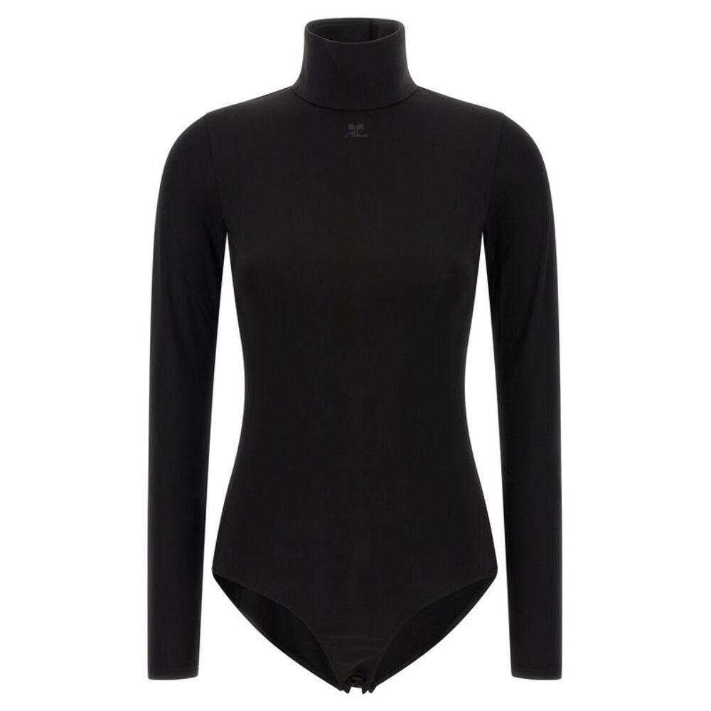 Courreges Women 'Jersey Mockneck' Bodysuit